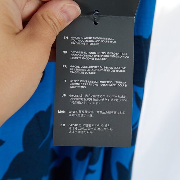 G Fore Luxe Quarter Zip Mid Layer in Racer Men's Large NWT - Picture 6 of 11